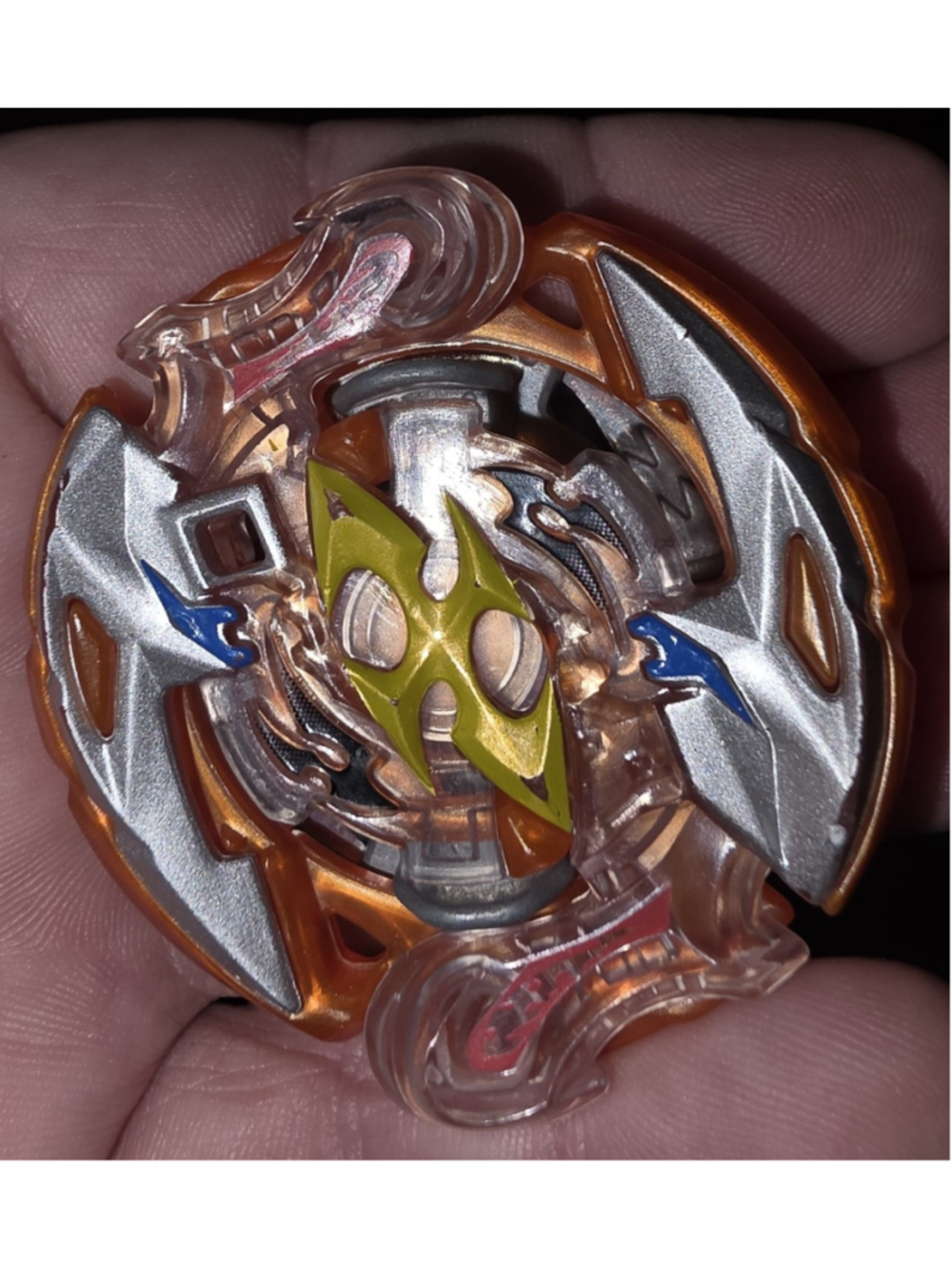 Takara Tomy Beyblade Action Figure One Size Orange Silver